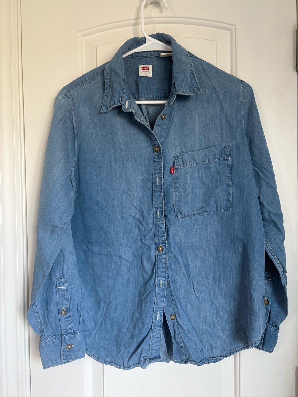 Levi’s Women’s Darlene Collared Button Down Utility Shirt - Size S